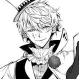 An edited screencap of Kaoru Sakurayashiki as a teenager from Sk8 the Infinity.